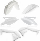 Plastics Kit - Acerbis Compatible With Kawasaki Kxf 450 - Usa (2016-2017)