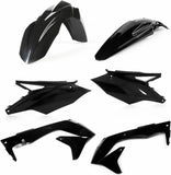 Plastics Kit - Acerbis Compatible With Kawasaki Kxf 450 - Usa (2016-2017)