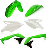 Plastics Kit - Acerbis Compatible With Kawasaki Kxf 450 - Usa (2016-2017)
