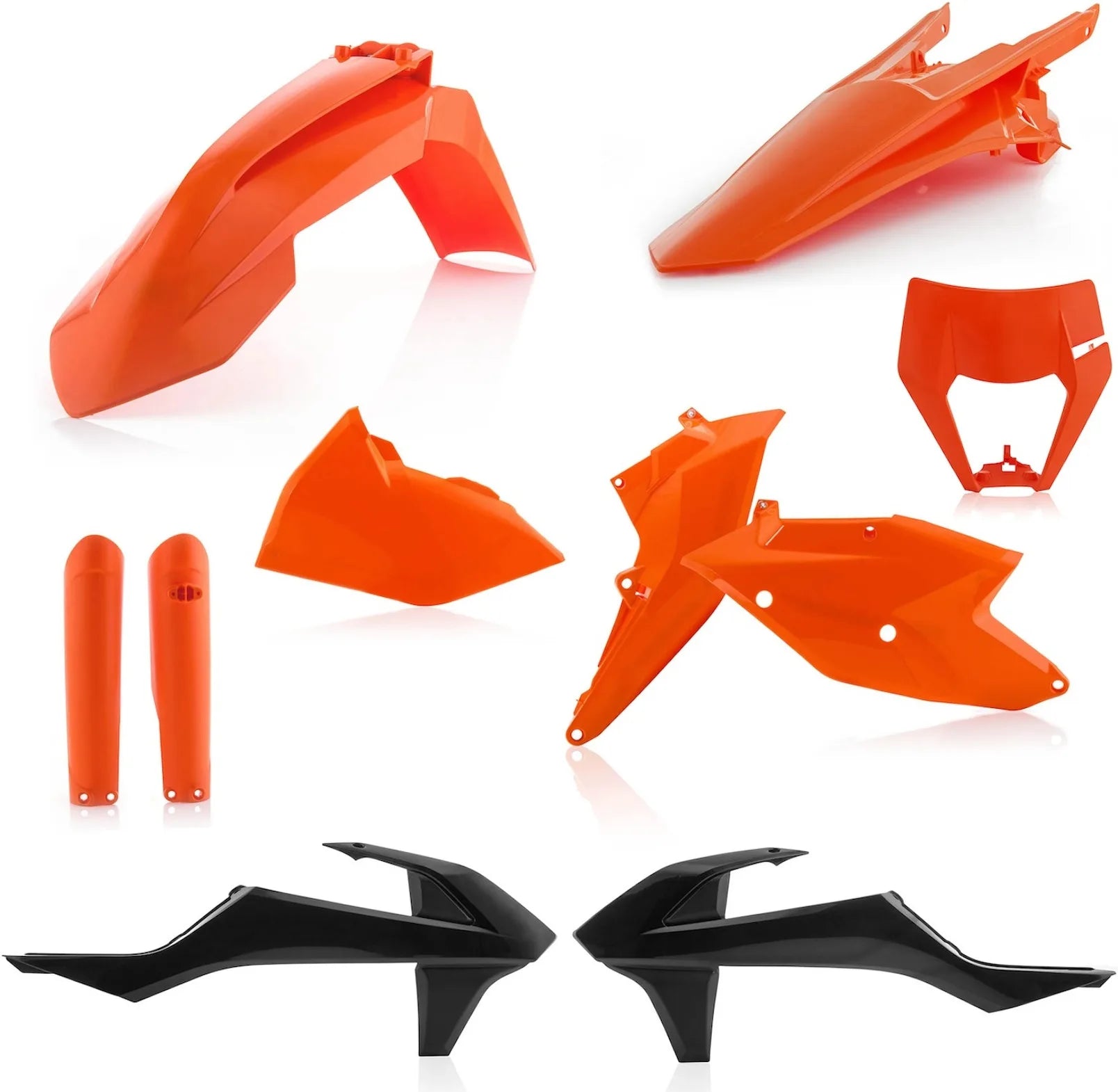 Plastics Full Kit - Acerbis Compatible With Ktm 250 Xc-W Tpi (2019)