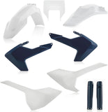 Plastics Full Kit - Acerbis Compatible With Husqvarna Fe 350 (2017-2018)