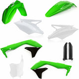 Plastics Full Kit - Acerbis Compatible With Kawasaki Kxf 450 - Usa (2018)