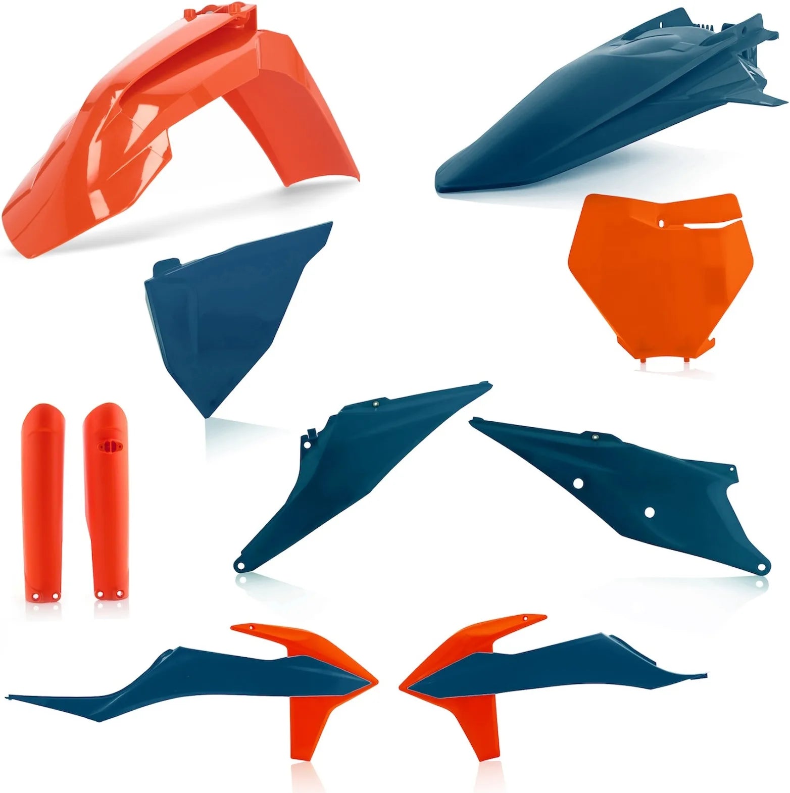 Plastics Full Kit - Acerbis Compatible With Ktm 250 Xc Tpi (2019-2022)
