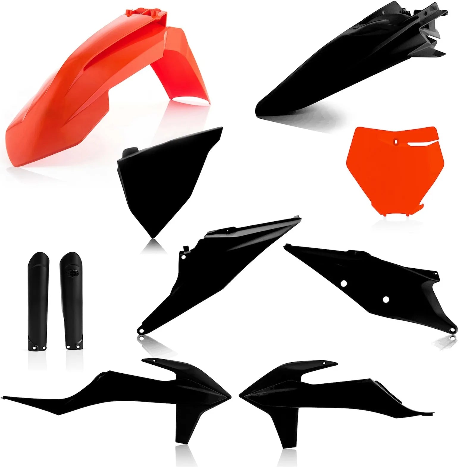 Plastics Full Kit - Acerbis Compatible With Ktm 250 Sx (2019)