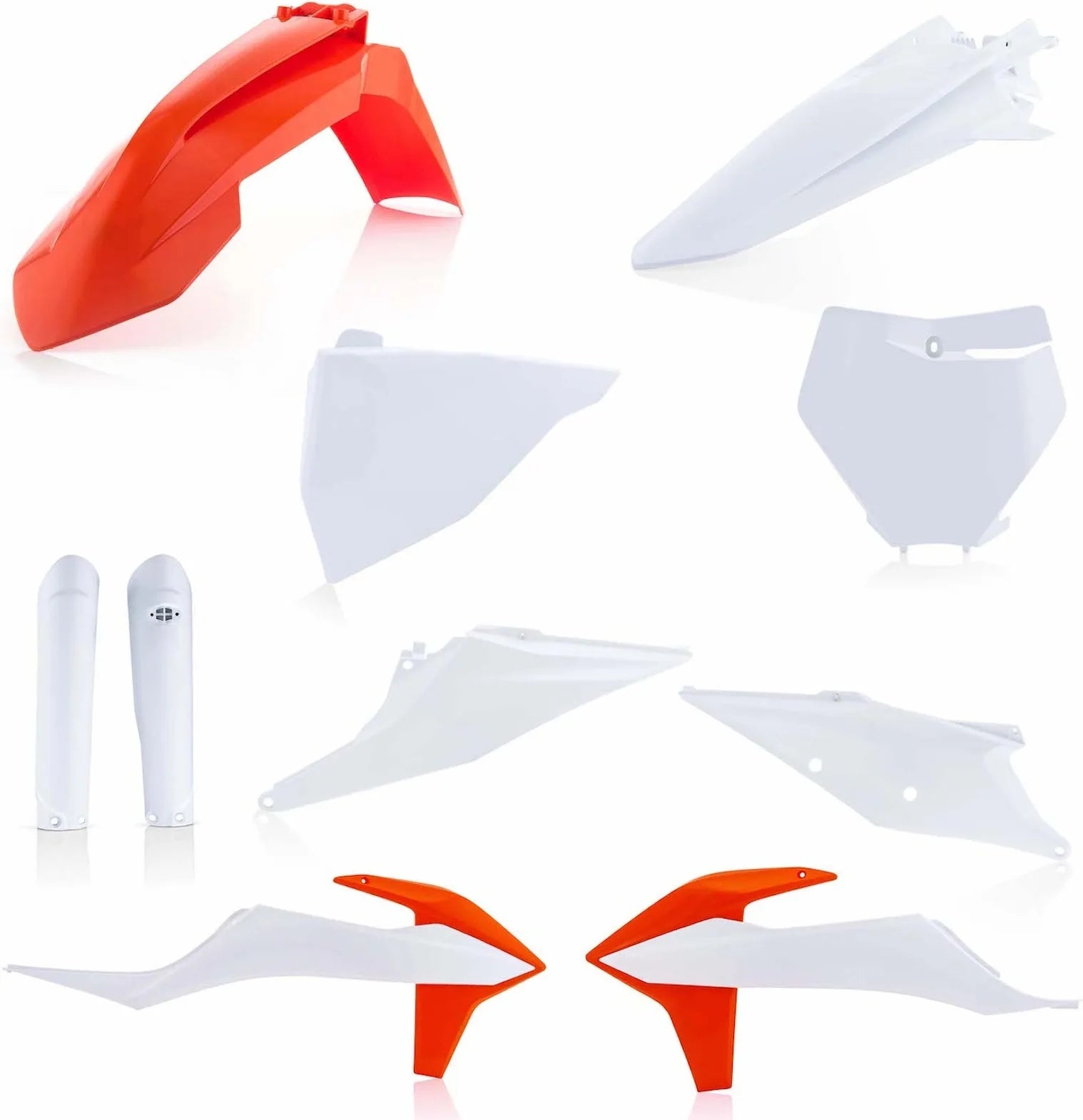 Plastics Full Kit - Acerbis Compatible With Ktm 250 Xc-F (2019-2022)