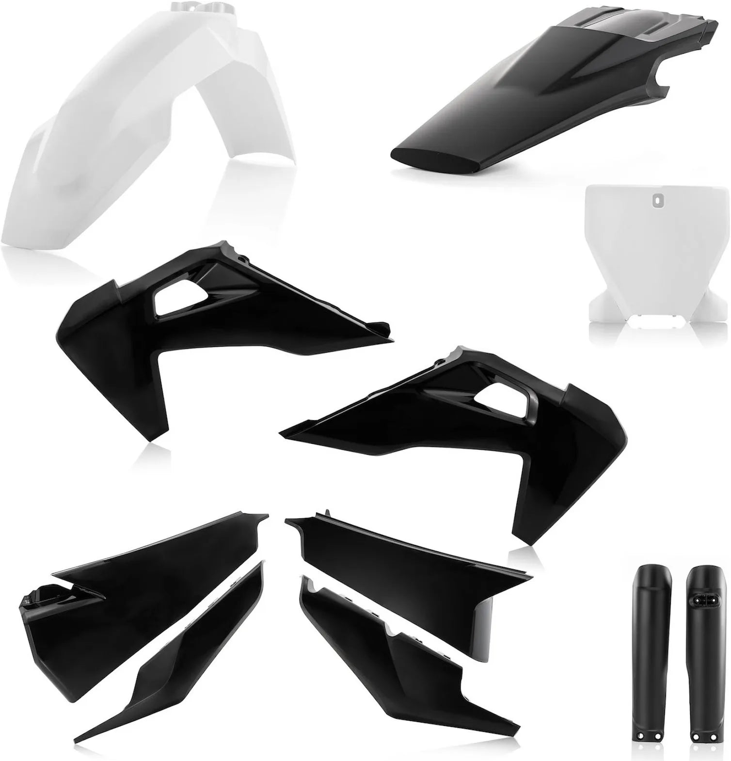 Plastics Full Kit - Acerbis Compatible With Husqvarna Tc 125 (2019-2020)