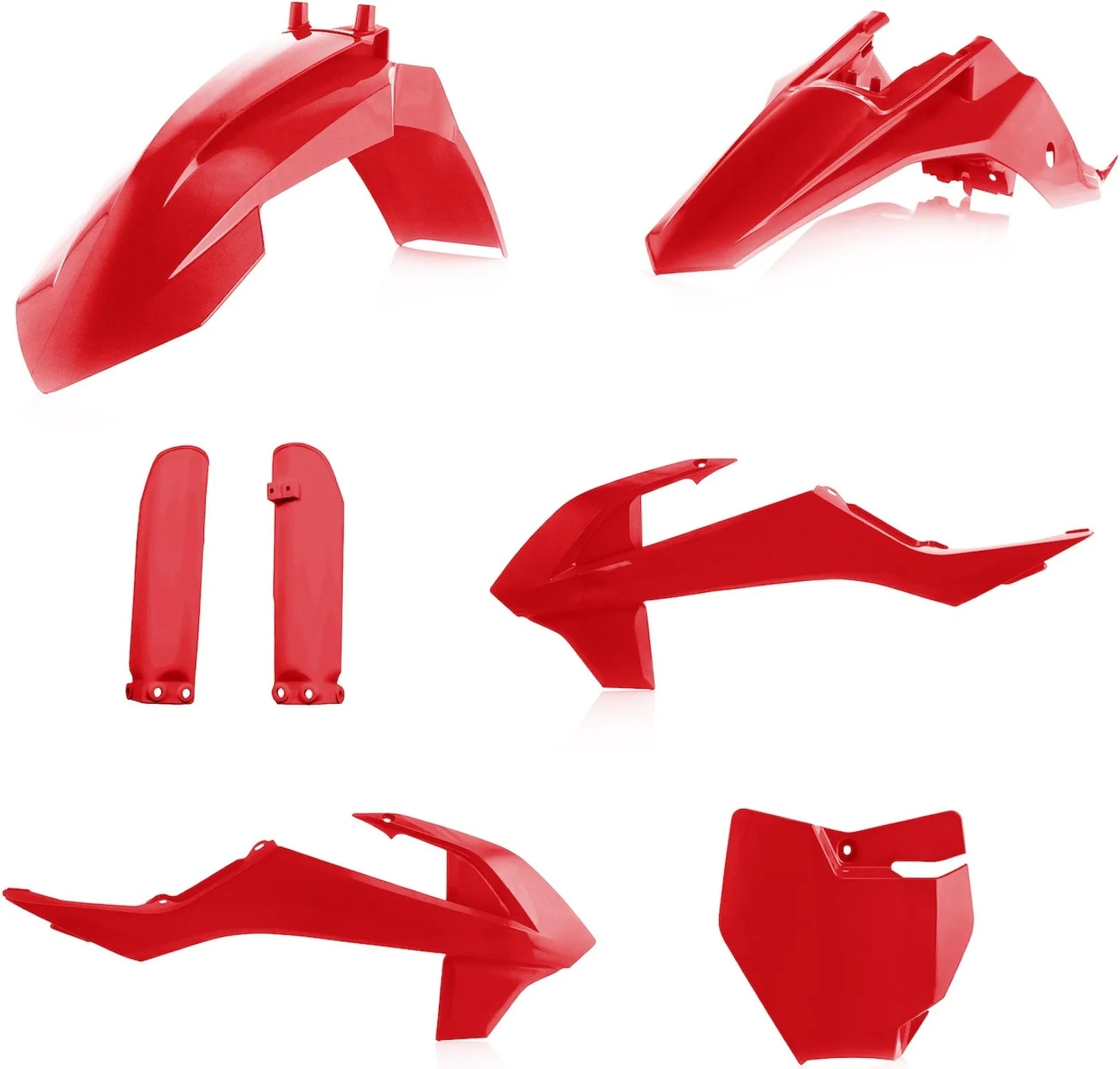 Plastics Full Kit - Acerbis Compatible With Ktm 65 Sx (2019-2022)