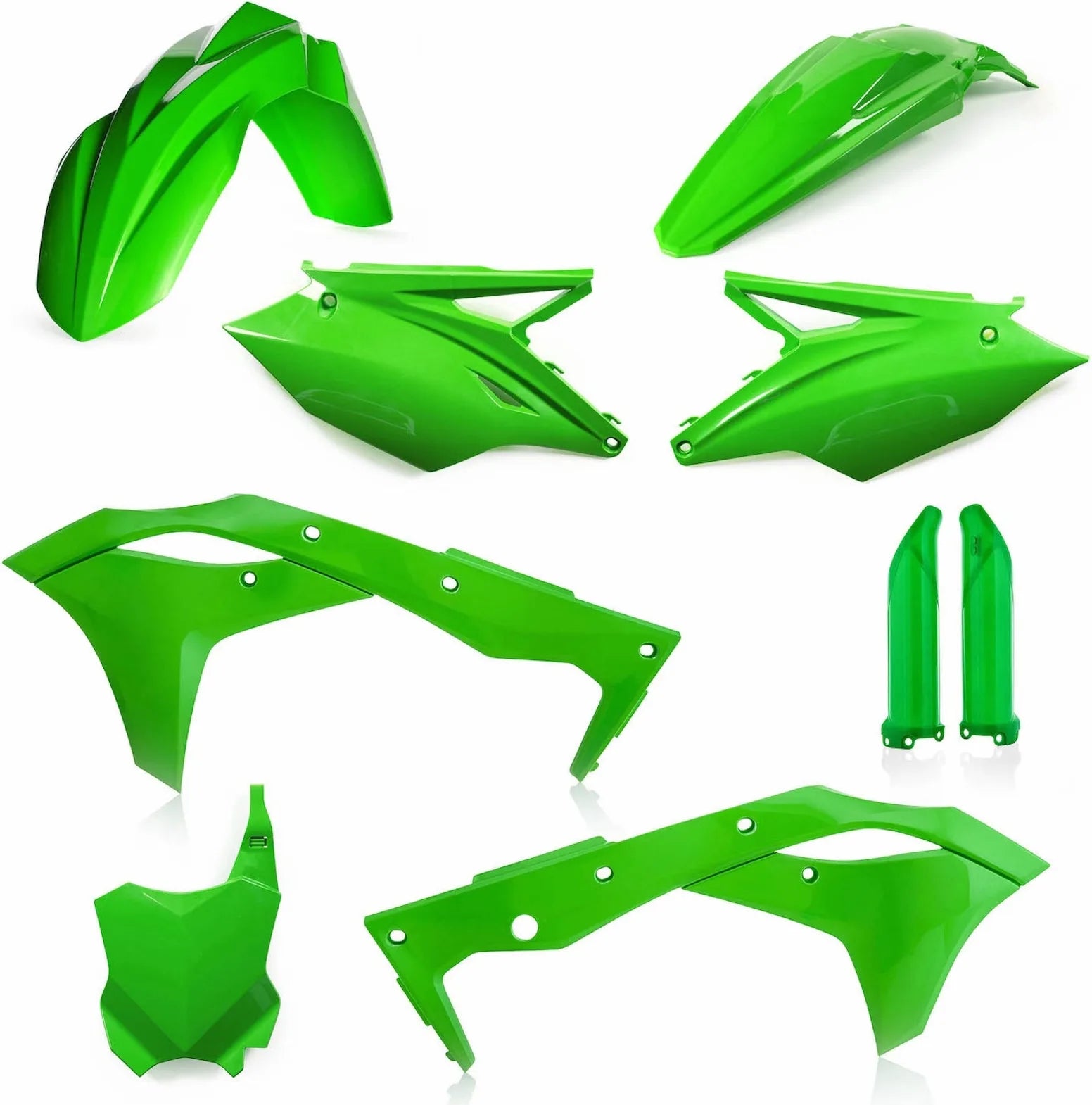 Plastics Full Kit - Acerbis Compatible With Kawasaki Kxf 250 (2019-2020)