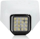Headlight Mask Vsl - Acerbis Compatible With Husqvarna Te 250 I (2018-2019)