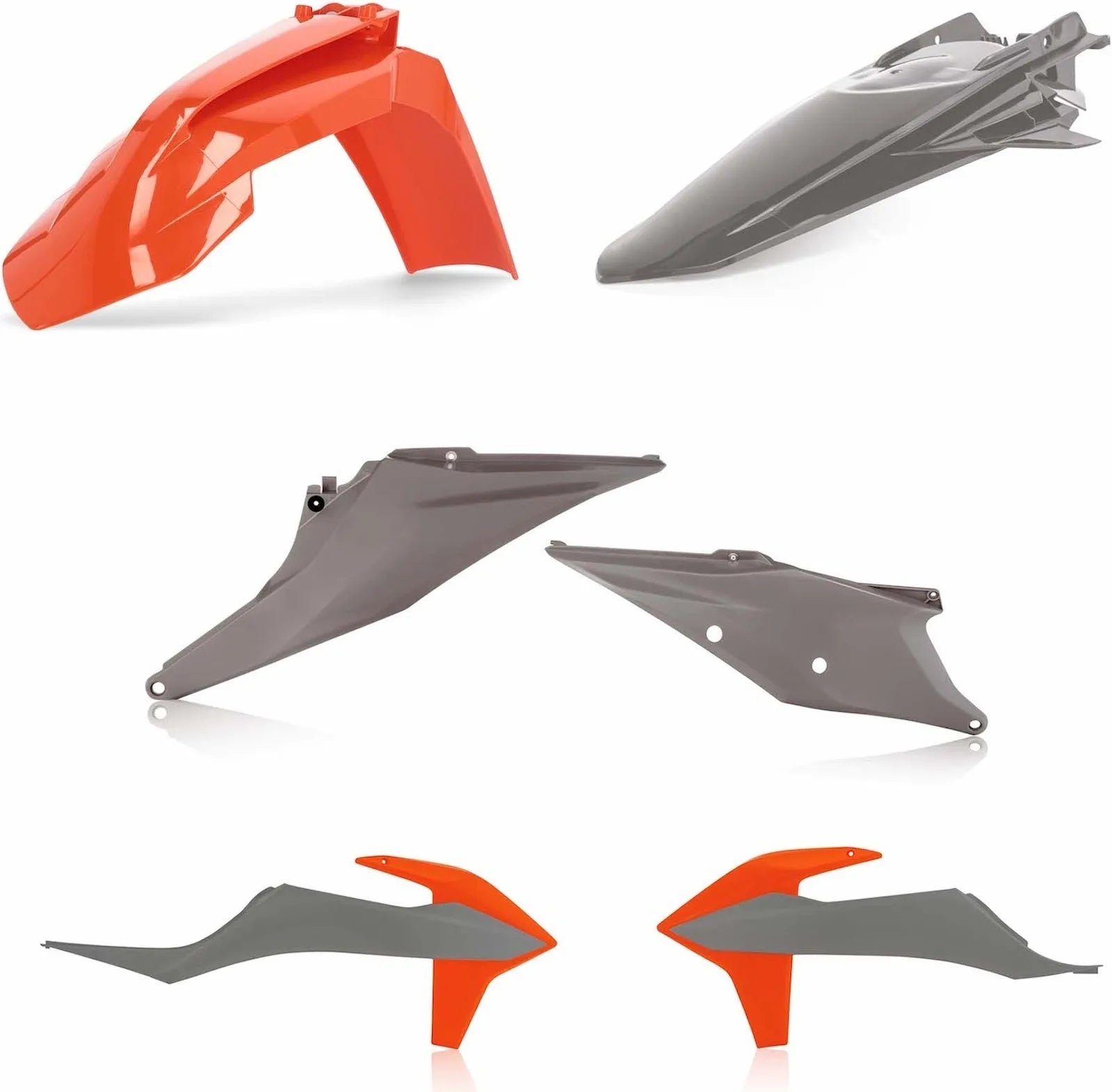 Plastics Kit - Acerbis Compatible With Ktm 250 Exc-F (2020-2022)