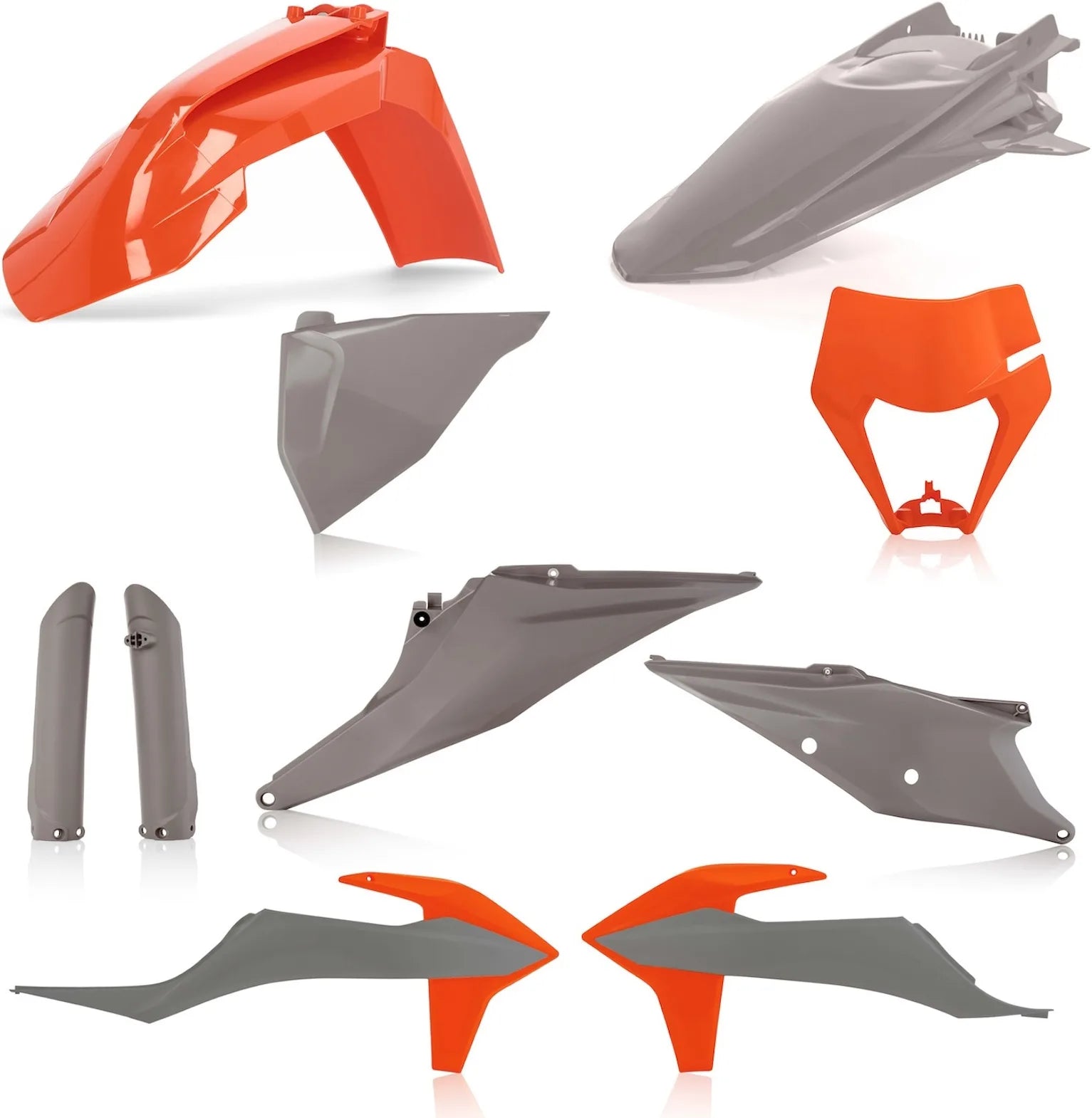 Plastics Full Kit - Acerbis Compatible With Ktm 250 Xc-W Tpi (2020-2022)