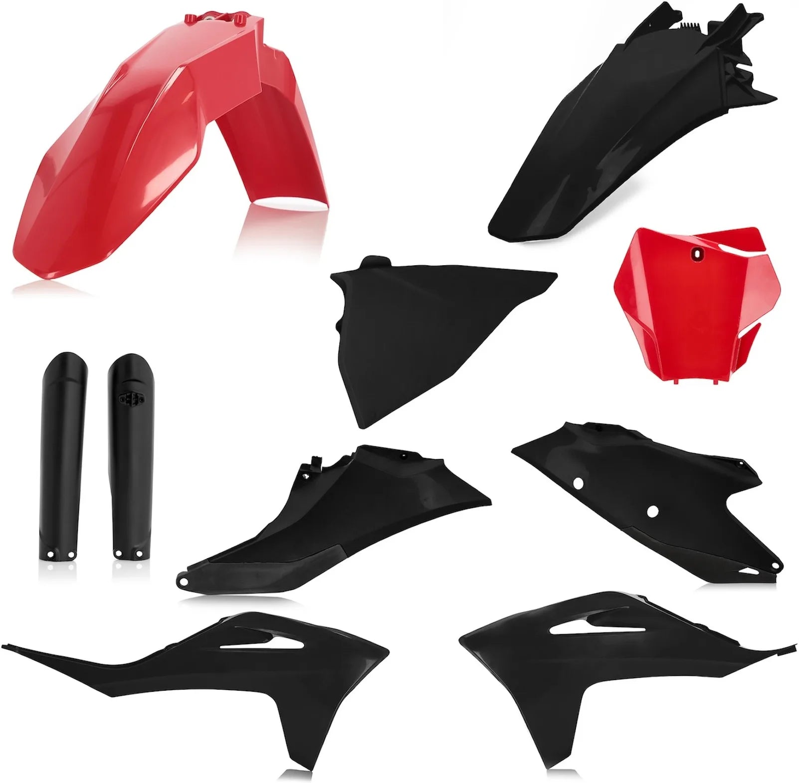 Plastics Full Kit - Acerbis Compatible With Gasgas Mc 125 (2021-2022)