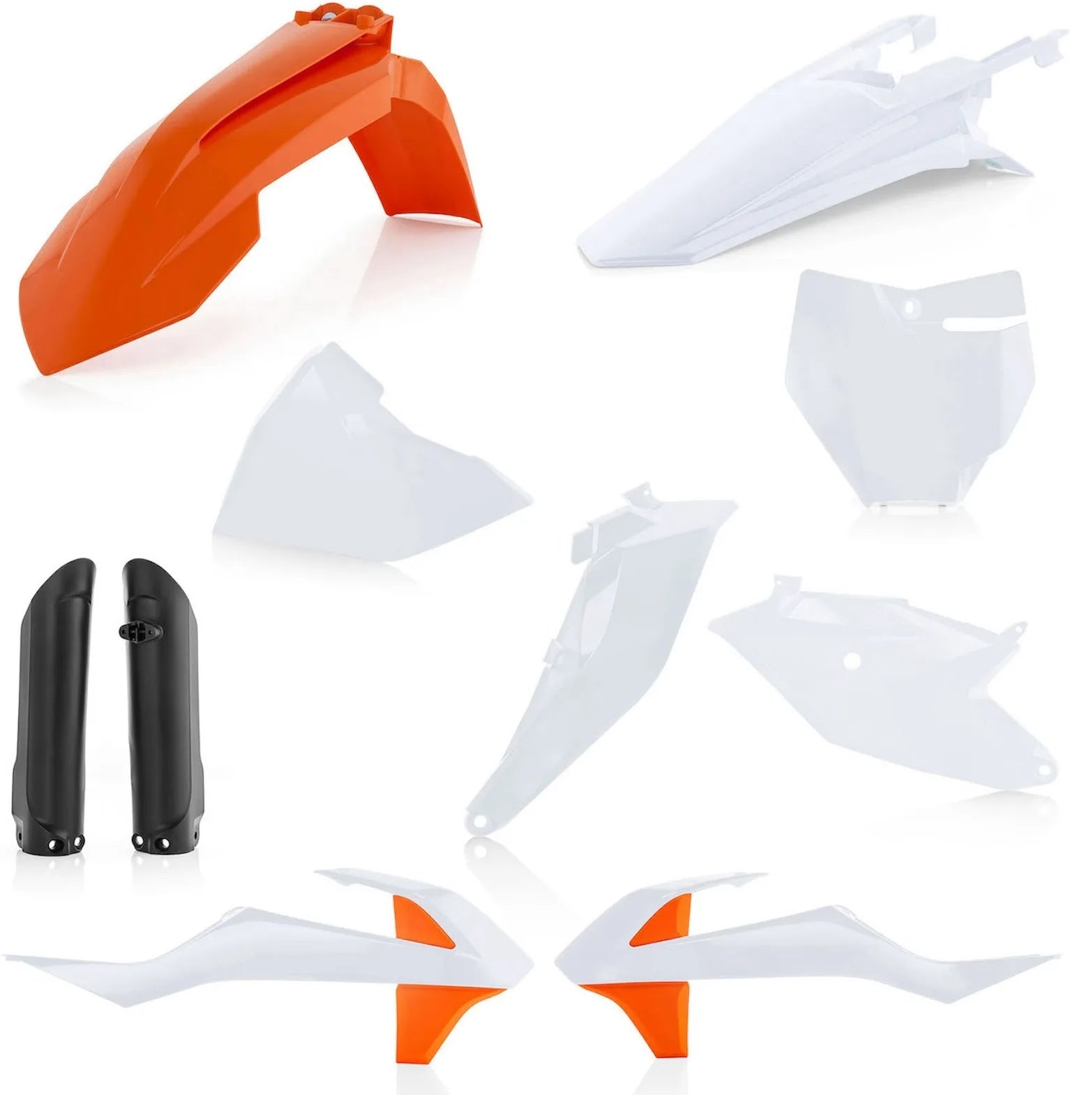 Plastics Full Kit - Acerbis Compatible With Ktm 85 Sx (2018-2021)