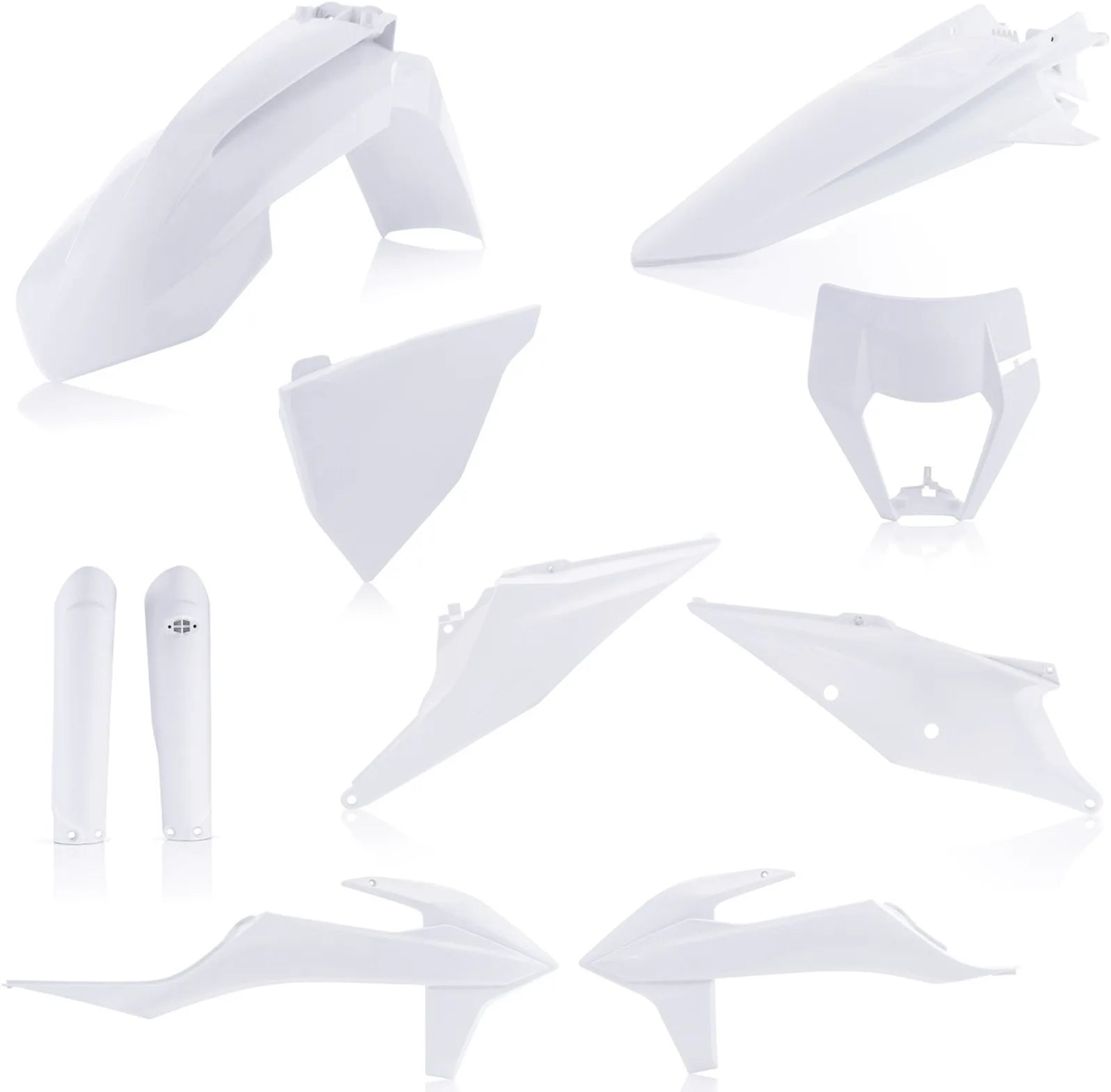 Plastics Full Kit - Acerbis Compatible With Ktm 250 Xc-W Tpi (2020-2021)