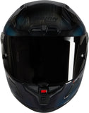 Full-Face Speeding Motorcycle Helmet Nolan X-804 Rs Ultra Carbon Blue Liquido Liquido 328 Size Xxs