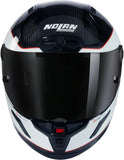 Full-Face Speeding Motorcycle Helmet Nolan X-804 Rs Ultra Carbon Carbon / White / Red Asso Di Picche 343 Size Xxl
