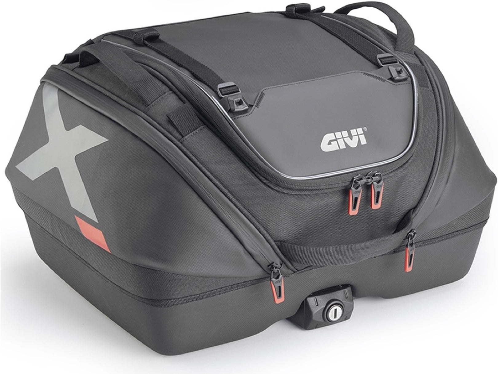 Monokey Black Top Bag - 40 Lt Nylon - Givi Compatible With Niu Nqix 150 - 300 (2025)