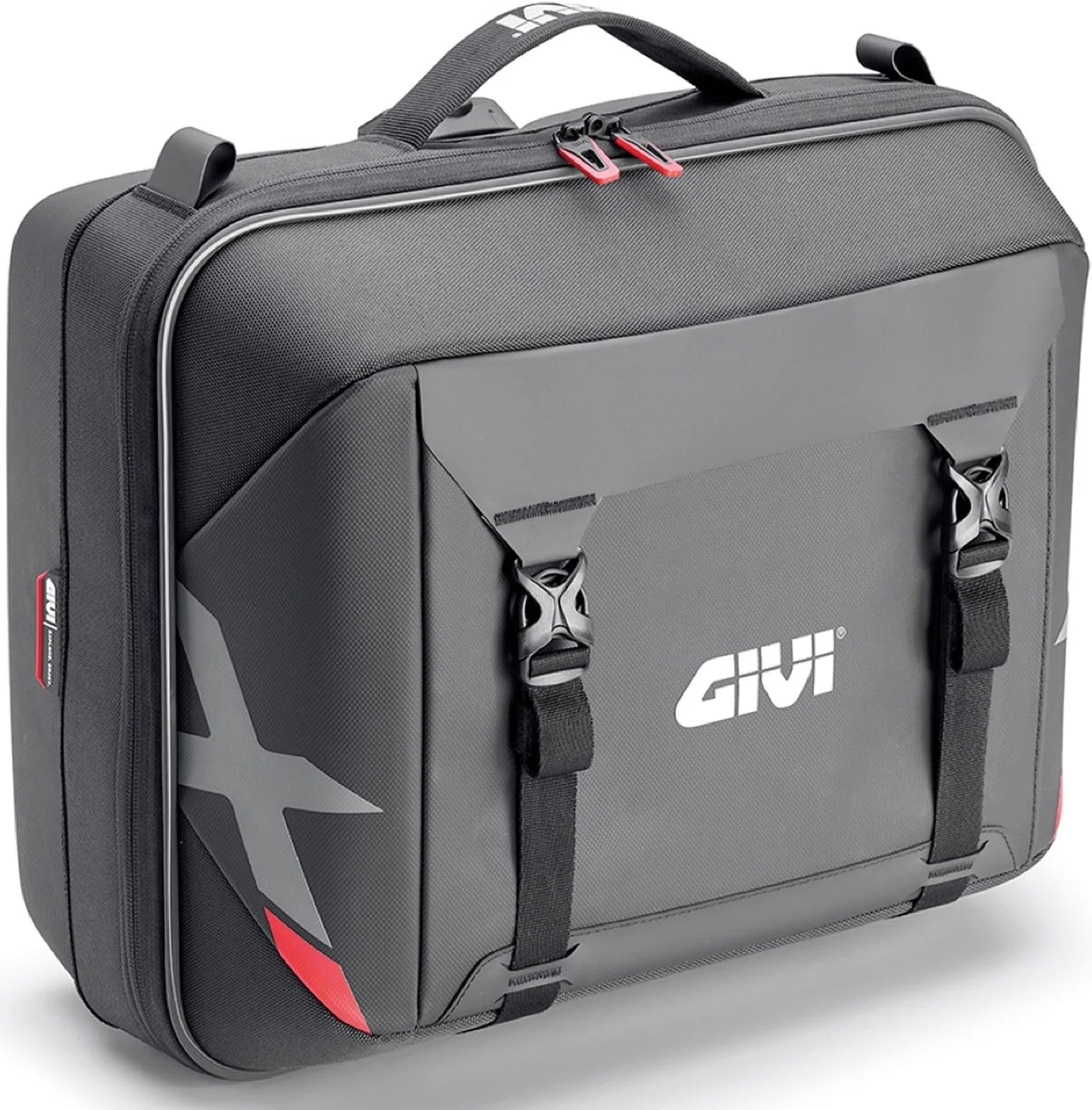 Monokey Black Top Case - 33 Lt Nylon - Givi Compatible With Royal Enfield Scram 411 (2022-2024)