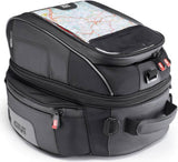 Tanklock Black Tank Bag - 25 Lt Nylon - Givi Compatible With Aprilia Tuono 660 (2021-2024)