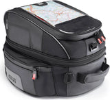 Tanklock Black Tank Bag - 25 Lt Nylon - Givi Compatible With Suzuki Gsx-S 1000 (2015-2020)