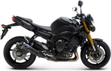 Exhaust Tip With Noise Certification Conical Carbon Carbon Cap - Termignoni Compatible With Yamaha Fz-8 (2010-2016)
