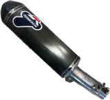 Exhaust Tip With Noise Certification Relevance Poppy Carbon Cap - Termignoni Compatible With Yamaha Fz-1 (2011-2016)