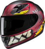 Full-Face Motorcycle Helmet Hjc Y10 Advanced Polycarbonate Mc1Sf Frank Size 08 M