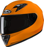 Full-Face Motorcycle Helmet Hjc Y10 Advanced Polycarbonate Orange Tramonto Size 09 L
