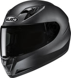 Full-Face Motorcycle Helmet Hjc Y10 Advanced Polycarbonate Semi Flat Black Size 09 L