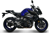 Exhaust Tip With Noise Certification Force Carbon Carbon Cap - Termignoni Compatible With Yamaha Mt-10 (2016-2020)