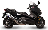 Complete Exhaust System Without Sound Certification Scream Carbon Carbon Cap - Termignoni Compatible With Yamaha Xp 530 T-Max (2017-2019)