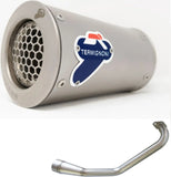 Complete Exhaust System Without Catalytic Converter And Without Sound Certification Gp2R-R Stainless Steel - Termignoni Compatible With Yamaha N-Max 155 (2017-2020)