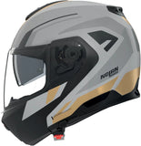 Flip-Up Travelling Motorcycle Helmet Nolan N100-6 Grey / Black / Anthracite / Gold Cinetico 360 Size Xxs