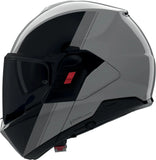 Flip-Up Travelling Motorcycle Helmet Nolan N120-1 Grey / Black Verniciatura Speciale 355 Size M