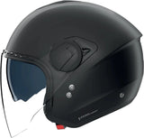 Urban Commuting Motorcycle Helmet Nolan N20-2 Visor Matte Black Classico 302 Size Xs
