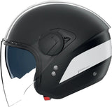 Urban Commuting Motorcycle Helmet Nolan N20-2 Visor Black / White Dolce Vita 347 Size S