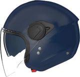 Urban Commuting Motorcycle Helmet Nolan N20-2 Visor Deep Blue / Flat Classico Nobile 313 Size Xl