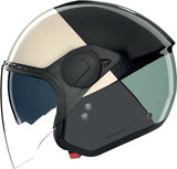 Urban Commuting Motorcycle Helmet Nolan N20-2 Visor Black / Red / Anthracite / White Blocco 354 Size Xxl