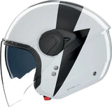 Urban Commuting Motorcycle Helmet Nolan N20-2 Visor Pearl / Black Impeto 345 Size M
