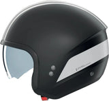 Urban Commuting Motorcycle Helmet Nolan N20-2 Black / White Dolce Vita 349 Size S