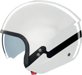 Urban Commuting Motorcycle Helmet Nolan N20-2 White / Black Zefiro 341 Size Xl