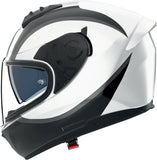 Full-Face Speeding Motorcycle Helmet Nolan N60-6 White / Black / Grey Bifase 349 Size Xxxl