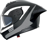 Full-Face Speeding Motorcycle Helmet Nolan N60-6 Sport Black / Grey Contrasto 359 Size Xxs