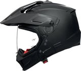 Flip-Up Travelling Motorcycle Helmet Nolan N70-2 X 06 Matte Black Classico 302 Size Xxl