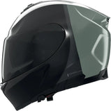 Full-Face Speeding Motorcycle Helmet Nolan N80-8 Black / Green Gray Verniciatura Speciale 350 Size L