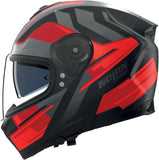 Full-Face Speeding Motorcycle Helmet Nolan N80-8 Black / Red / Anthracite Trittico 357 Size Xl