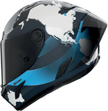 Full-Face Speeding Motorcycle Helmet Nolan X-804 Rs Ultra Carbon Blue Liquido / Checa Checa 30Th Anniversary Special Edition 355 Size S