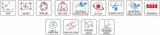 Tanklock Black Tank Bag - 18 Lt Nylon - Givi Compatible With Ducati Monster S4R - 800 - 1000 (2004-2008)