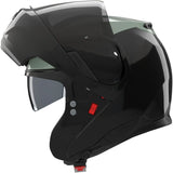 Flip-Up Travelling Motorcycle Helmet Nolan N100-6 Green Gray / Black / Anthracite Verniciatura Speciale 356 Size M
