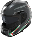 Flip-Up Travelling Motorcycle Helmet Nolan N100-6 Lava Grey / Italy Radiante 359 Size M